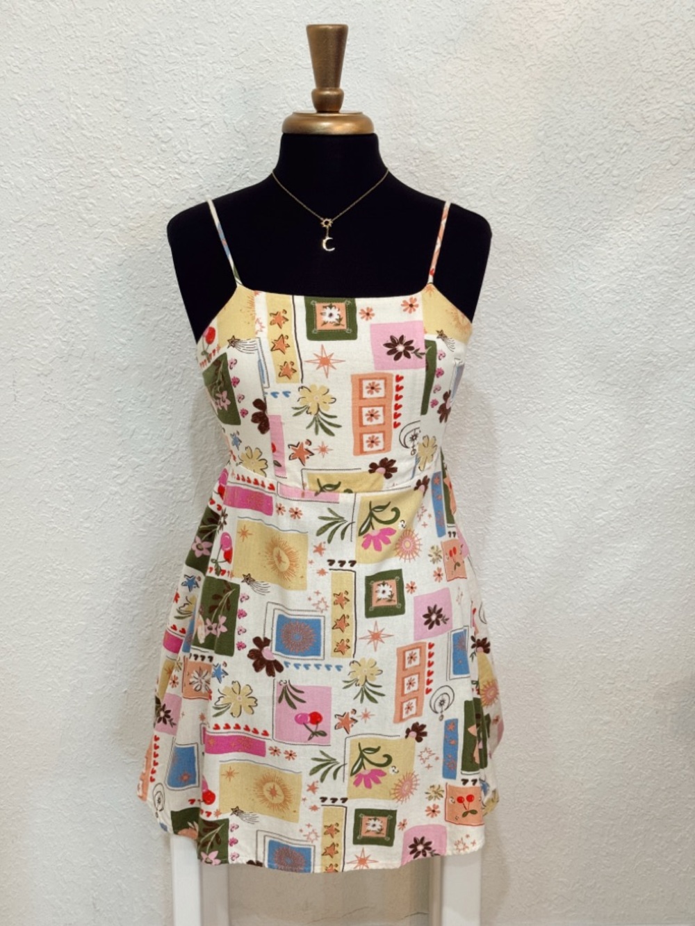 Monteau Multicolor Floral Dress